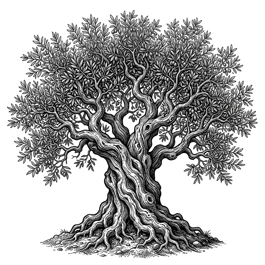 Ancient olive tree