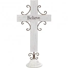 Believe Tabletop Cross