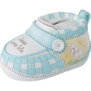 Jesus Loves Me Blue Bootie Bank