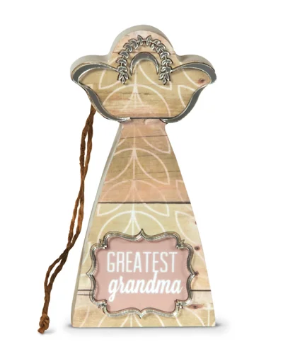 Reflections Wood Angel Greatest Grandma