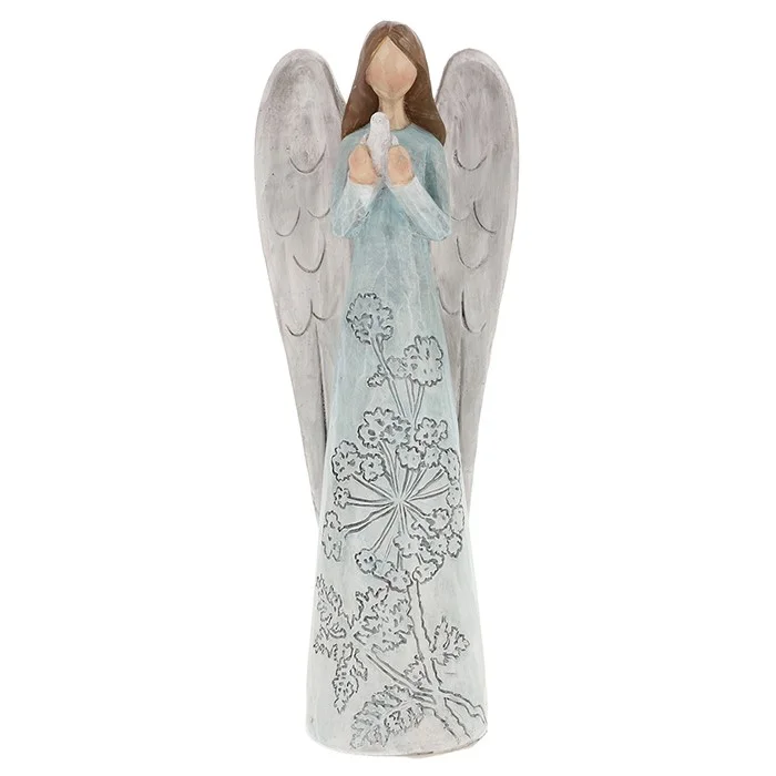 Meadow Flower Angel Large Aqua