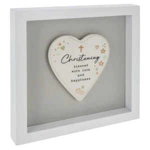 Heartfelt Art Heart Christening Large