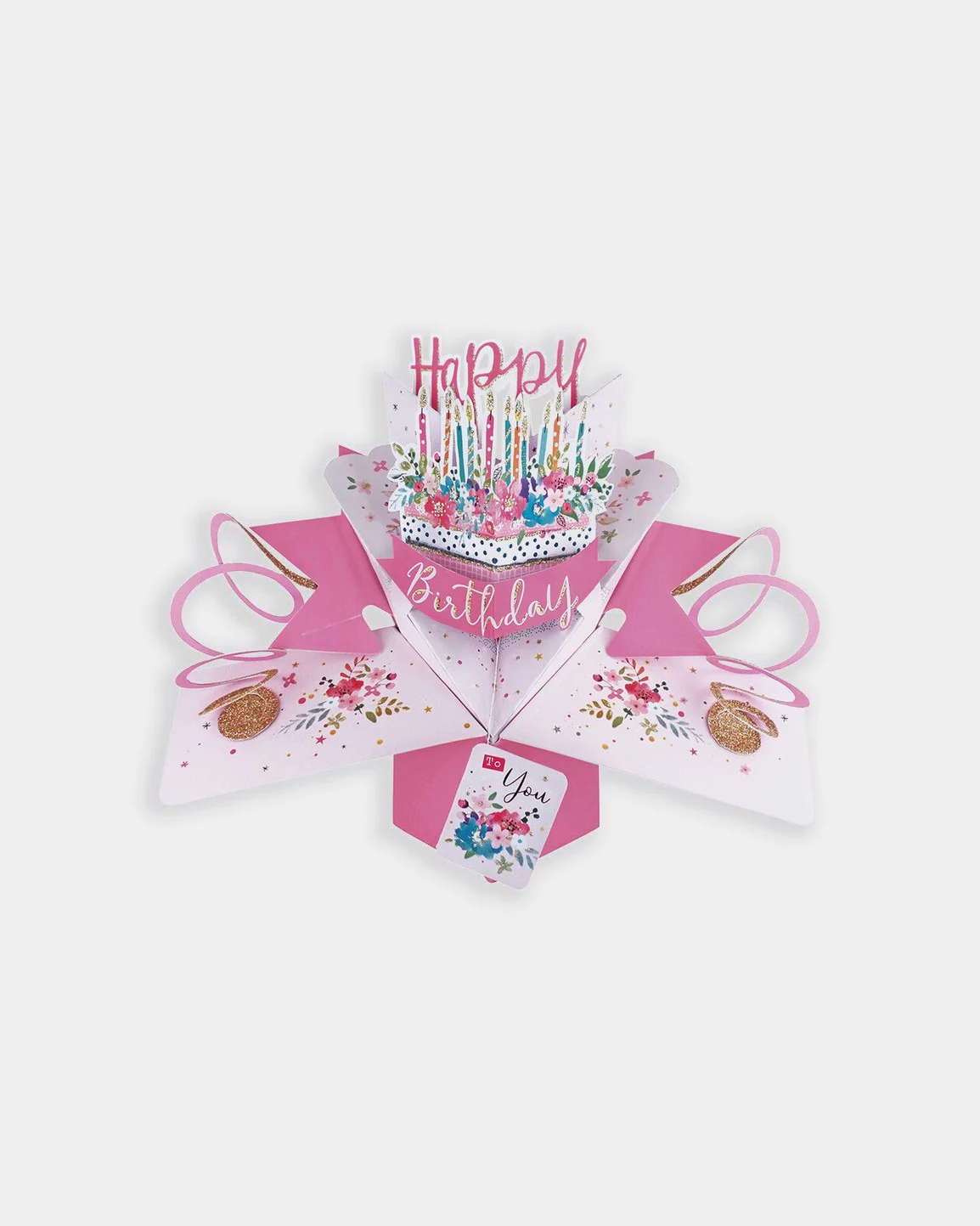 The Leprosy Mission - Birthday Cake Pop-Up Card