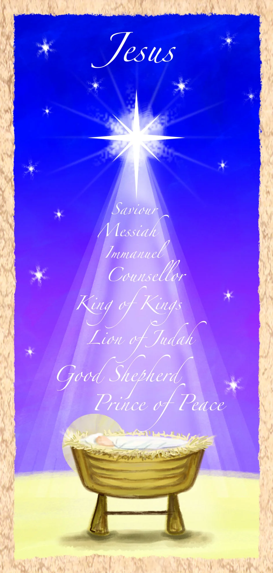 TLM - Name above all Names Christmas Cards (Pack of 10)
