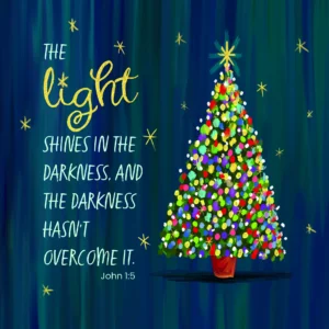TLM - Christmas Tree Cards (Pack of 10)