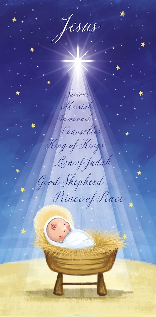 TLM - Baby Jesus Christmas Cards (Pack of 10)