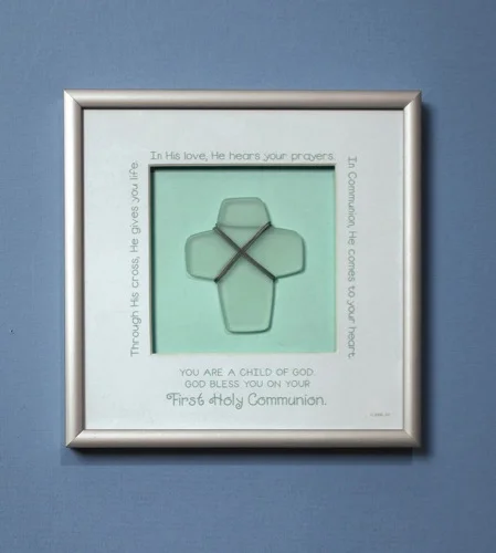 1st Communion Shadow Vision Plaque