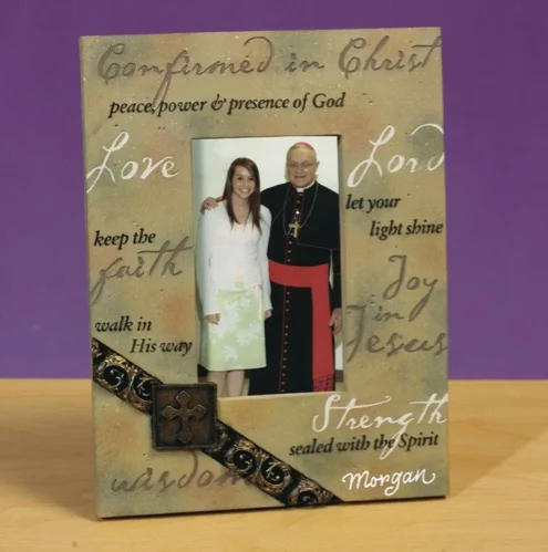 "Confirmed in Christ" Photo Frame