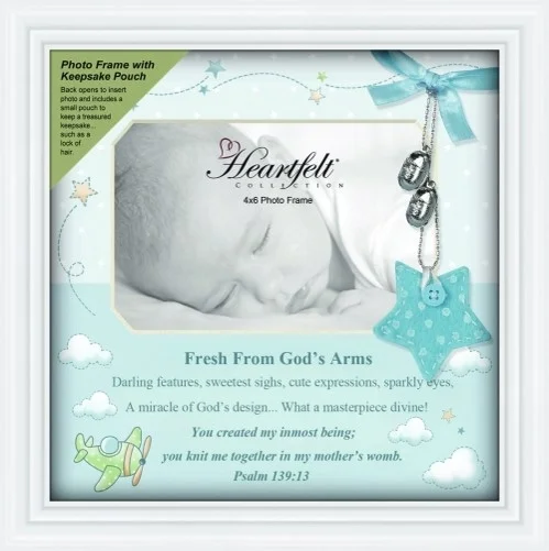 Baby Boy Keepsake Frame