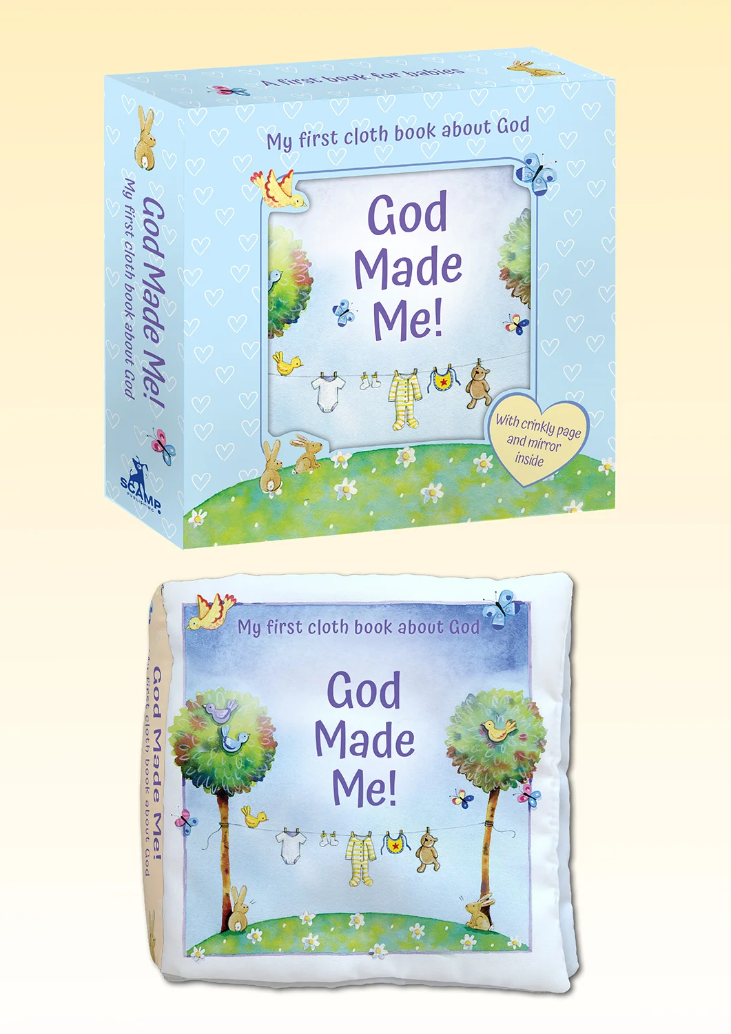 God Made Me Boxed Cloth Book