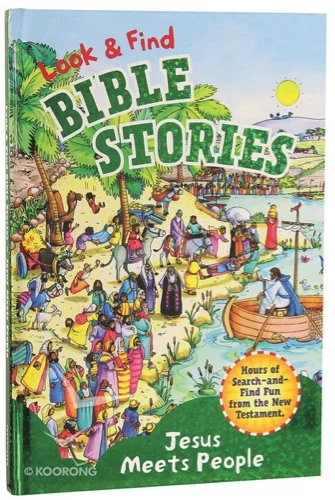 Look & Find Bible Stories - Jesus Meets People Board Book