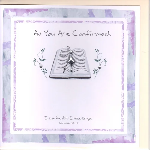 Potty Mouse As You Are Confirmed Greetings Card