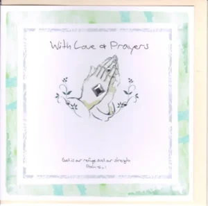 Potty Mouse With Love and Prayers Greetings Card
