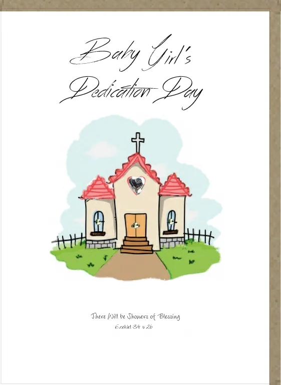 Potty Mouse Greetings Card Dedication Girl