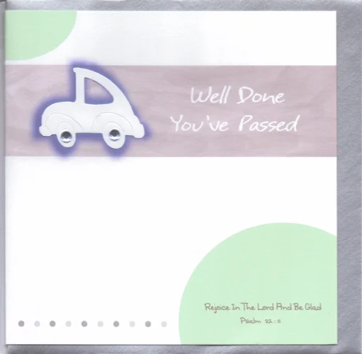Potty Mouse Well Done You've Passed Greetings Card