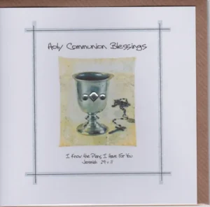 Potty Mouse Holy Communion Blessings Greetings Card