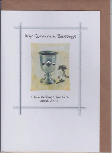 Potty Mouse Holy Communion Blessings Greetings Card