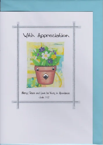 Potty Mouse With Appreciation  Greetings Card