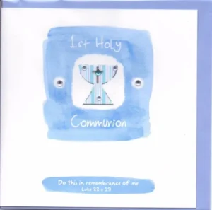 POTTY MOUSE - 1ST HOLY COMMUNION GREETINGS CARD