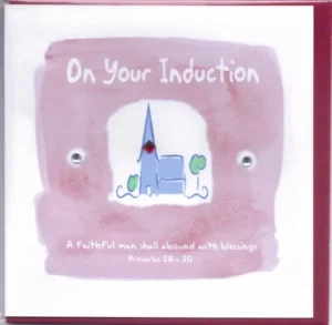 POTTY MOUSE - ON YOUR INDUCTION GREETINGS CARD