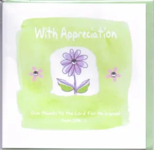 POTTY MOUSE - WITH APPRECIATION GREETINGS CARD