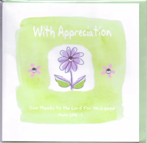 POTTY MOUSE - WITH APPRECIATION GREETINGS CARD