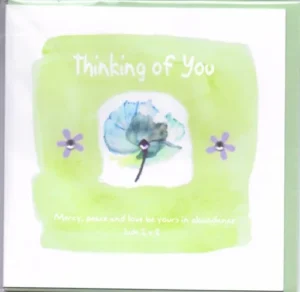 POTTY MOUSE - THINKING OF YOU GREETINGS CARD