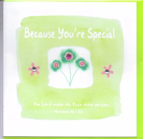 POTTY MOUSE - BECAUSE YOURE SPECIAL GREETINGS CARD
