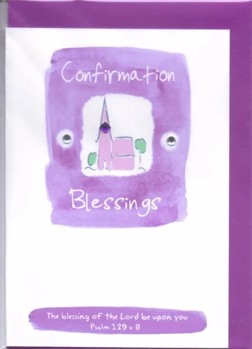 POTTY MOUSE - CONFIRMATION BLESSINGS GREETINGS CARD
