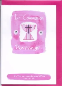 POTTY MOUSE - 1ST COMMUNION BLESSINGS GREETINGS CARD