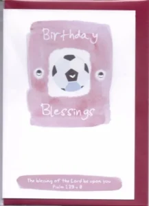 POTTY MOUSE - BIRTHDAY BLESSINGS GREETINGS CARD