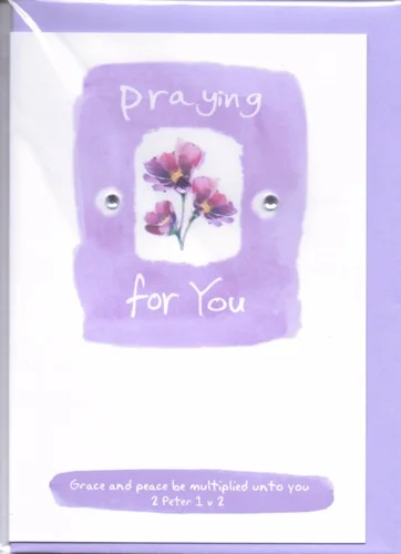 POTTY MOUSE - PRAYING FOR YOU GREETINGS CARD