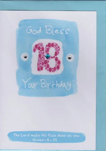 Potty Mouse - Happy Birthday 18th Greetings Card