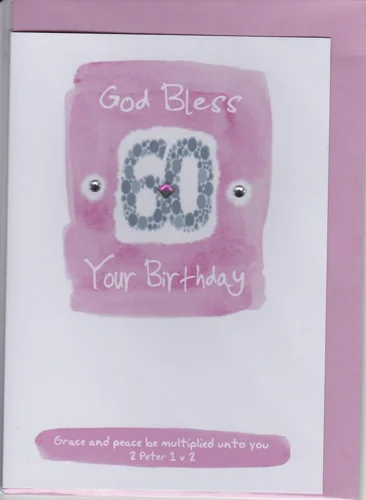 Potty Mouse - Happy Birthday 60th Greetings Card
