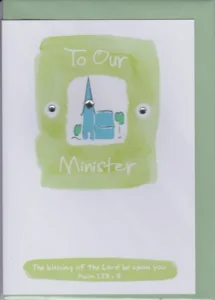 Potty Mouse - To Our Minister Greetings Card