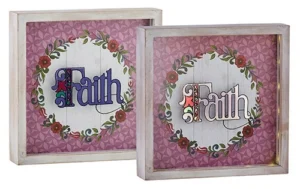 Faith 8" Square Light Box
