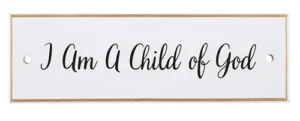 Child of God - Ceramic Wall Plaque