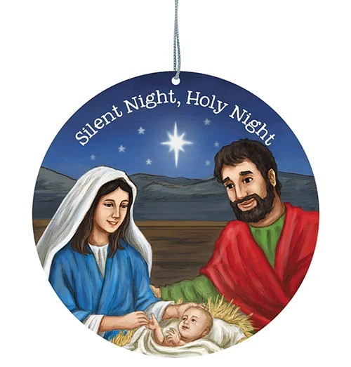 Silent Night Hanging Decoration