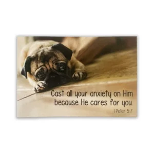 Cast All Your Anxiety Pass-it-on Pocket Card