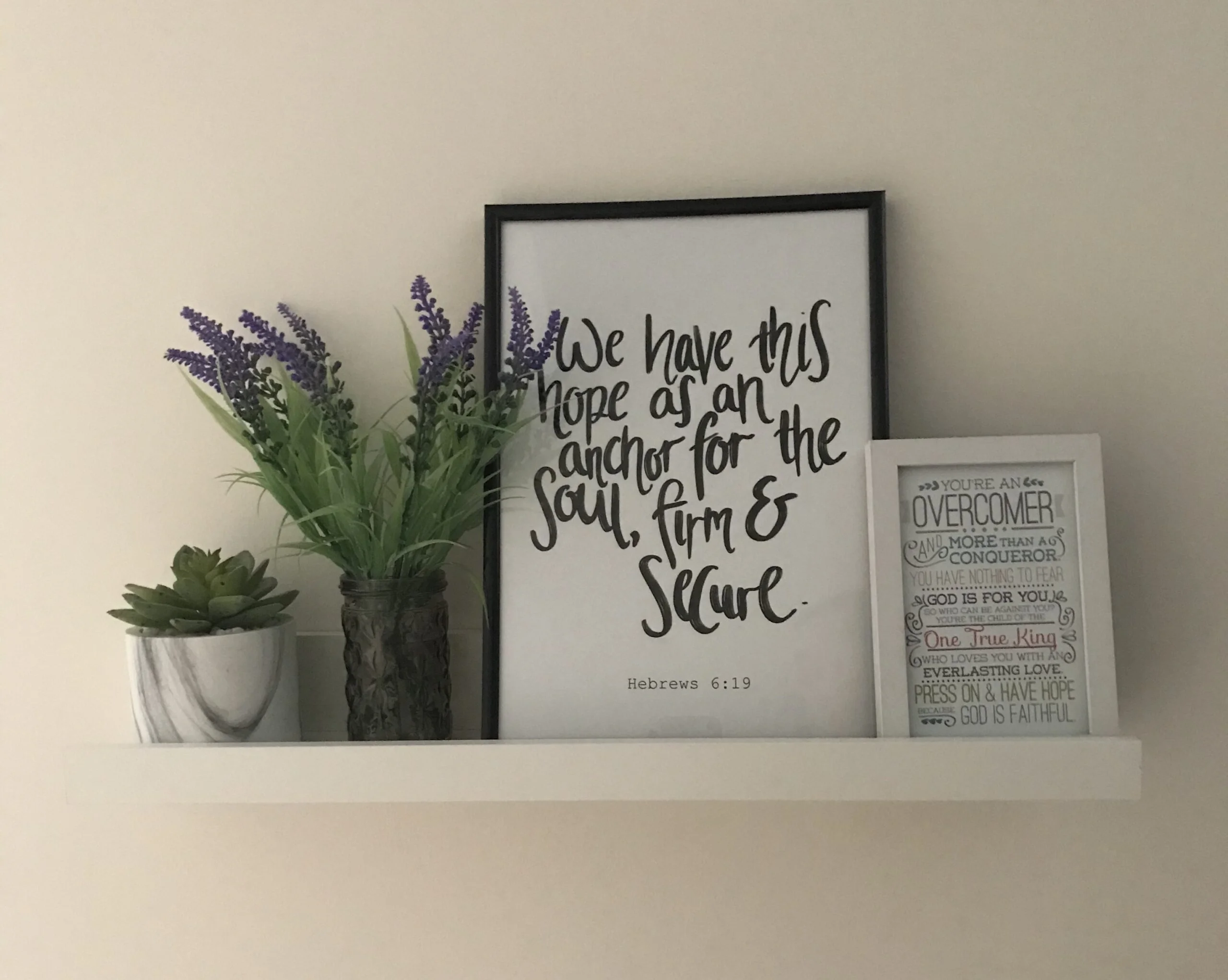 Hebrews 6:19 Art Print (Size 5" X 7")