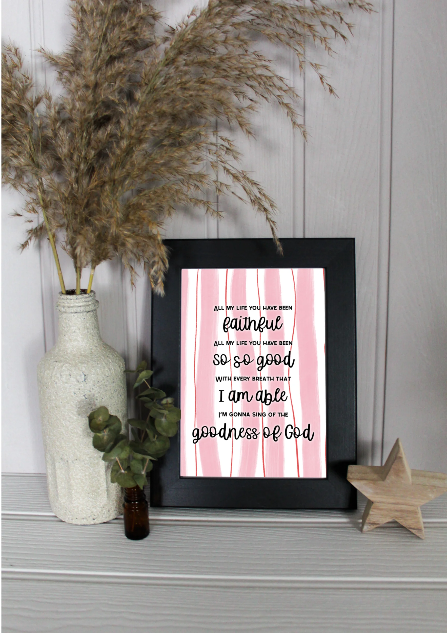 Goodness Of God Art Print (Size 5" X 7")