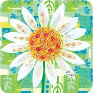 Love Daisy Coaster