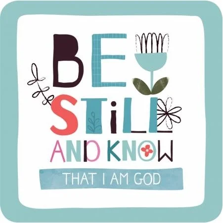 Be Still & Know Coaster