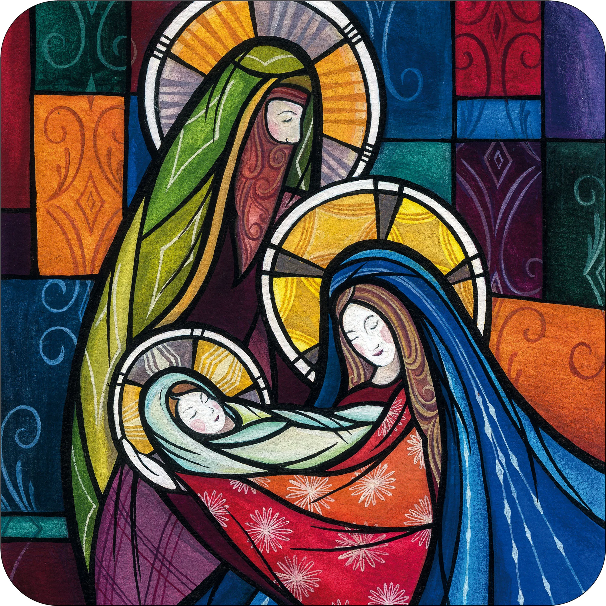 Holy Child Christmas Coaster