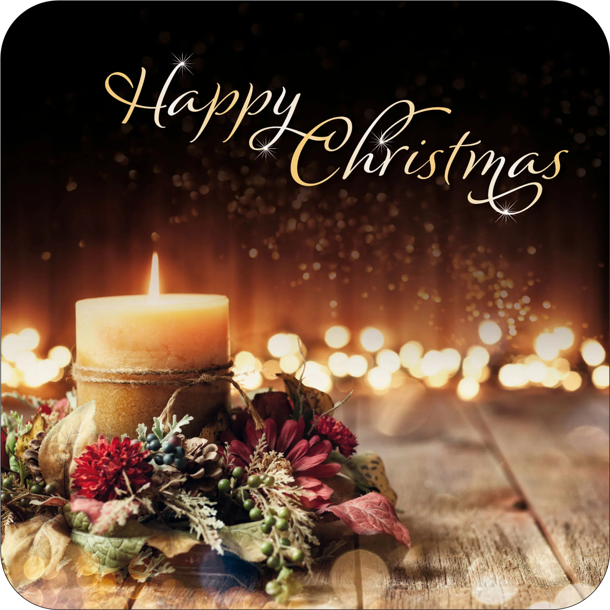 Happy Christmas Coaster