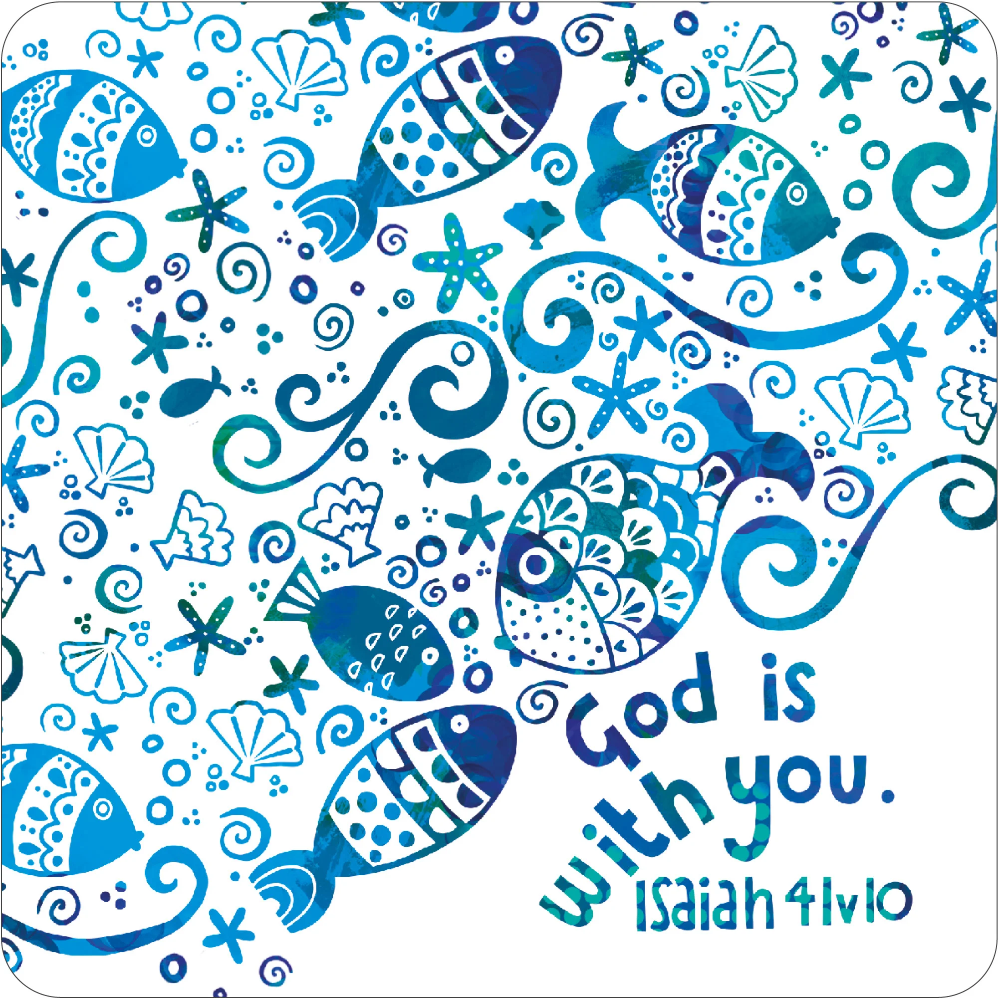God is with you Coaster
