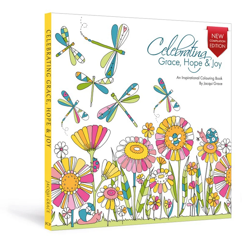 Celebrating Grace, Hope & Joy Inspirational Colouring Book