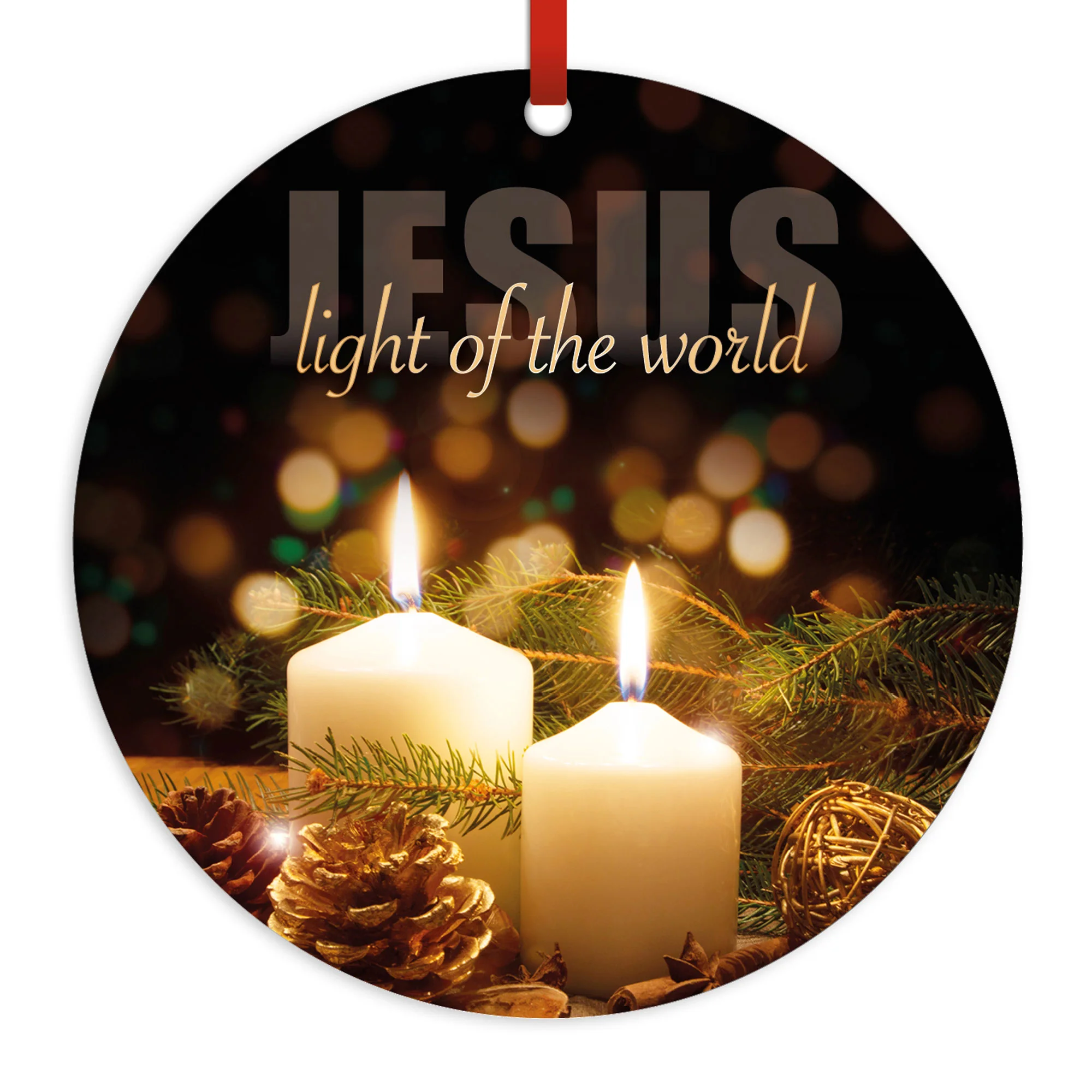 Light Ceramic Christmas Decoration