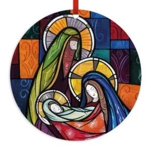 Holy Child Ceramic Christmas Decoration