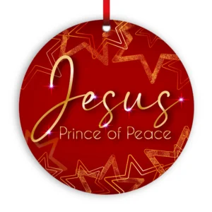 Jesus Ceramic Christmas Decoration